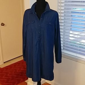 Old Navy denim shirt dress